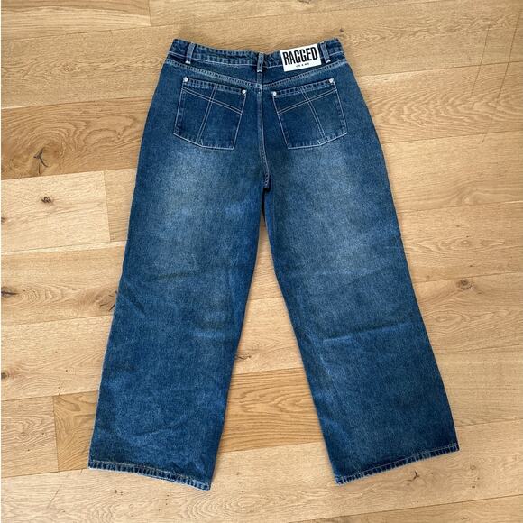 The Ragged Priest - Wide Leg Jeans in Dark Blue - Picture 4 of 4